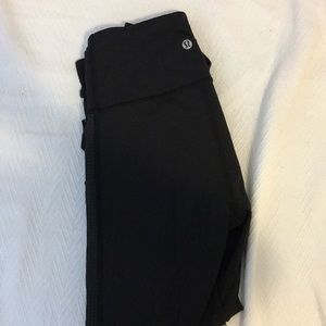 Black mesh lululemon leggings